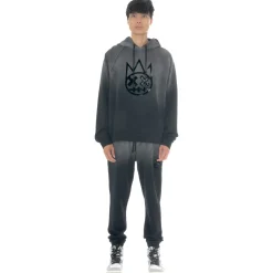 CORE PULLOVER SWEATSHIRT IN VINTAGE BLACK