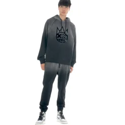 CORE PULLOVER SWEATSHIRT IN VINTAGE BLACK