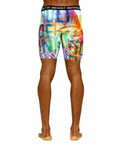 CULT BRIEFS 2 PACK "PARADISE" PRINT/SURF BLUE SOLID