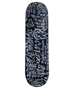 CULT SKATEBOARD LOGO DECK IN EPIC SHIT