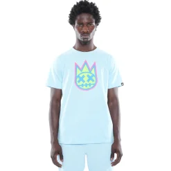 3D CLEAN SHIMUCHAN LOGO SHORT SLEEVE CREW NECK TEE IN ATOMIZER