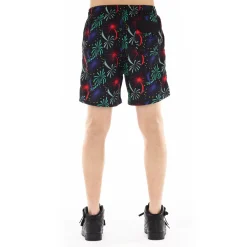 ELASTIC WAIST SWIMSUIT IN FIREWORKS
