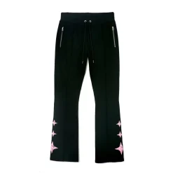 HIPSTER SWEATPANTS "LIFE IS PAIN" IN BLACK