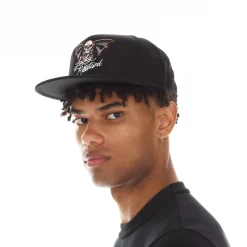 LUCKY BASTARD TRUCKER HAT IN BLACK