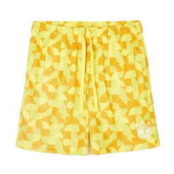 MESH ATHLETIC SHORTS IN GEOMETRIC