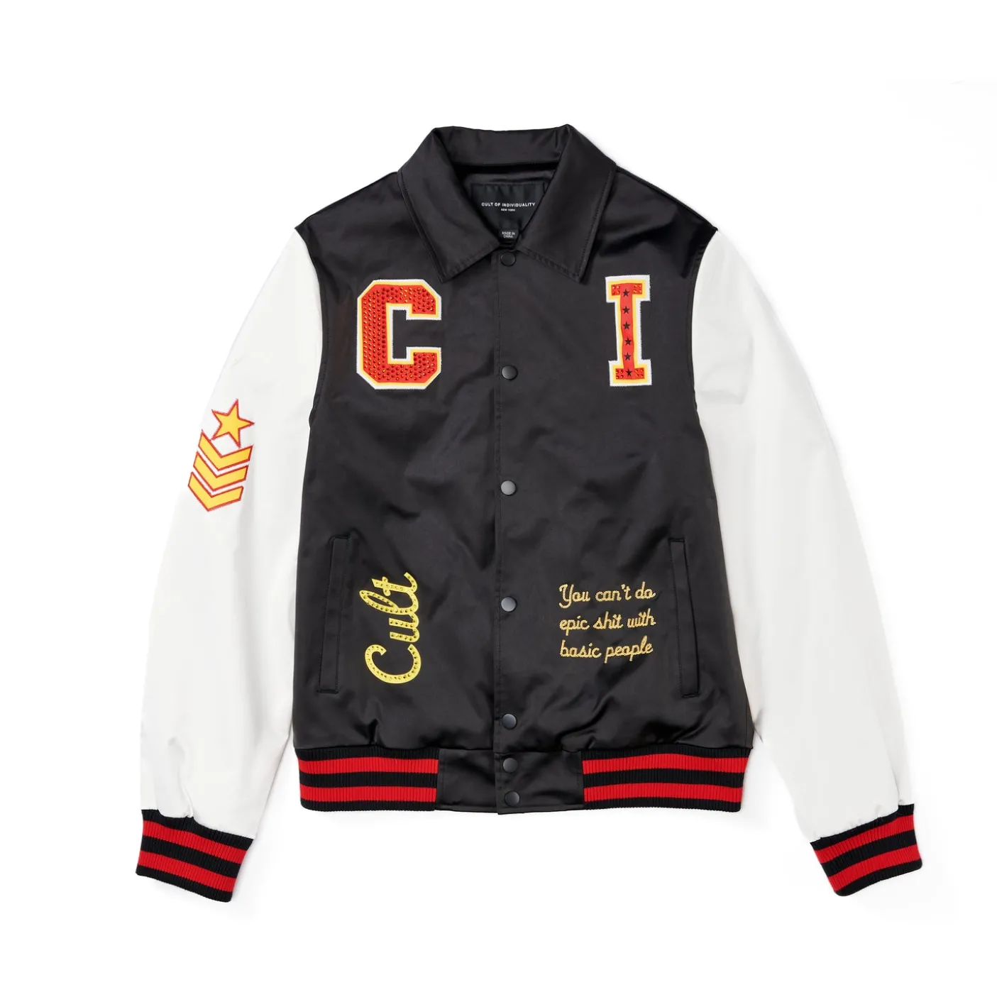 NYLON TYPE II JACKET IN BLACK