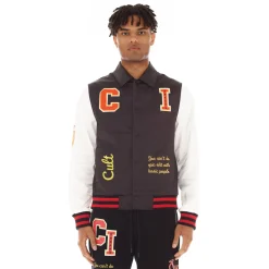 NYLON TYPE II JACKET IN BLACK
