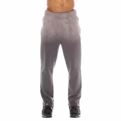 OPEN HEM SWEATPANTS IN VINTAGE CHARCOAL