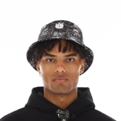 PAISLEY BUCKET HAT IN BLACK PAISLEY