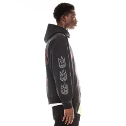 PULLOVER SWEATSHIRT IN BLACK