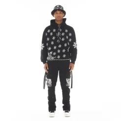 PULLOVER SWEATSHIRT IN PAISLEY