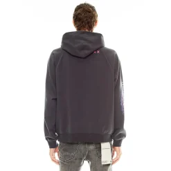PULLOVER SWEATSHIRT IN VINTAGE CHARCOAL