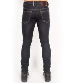 PUNK SUPER SKINNY IN JET BLACK JEANS