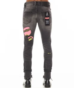 PUNK SUPER SKINNY "SEX PISTOLS" IN BOLLOCKS
