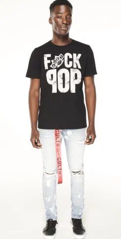 PUNK SUPER SKINNY STRETCH IN BLEACH
