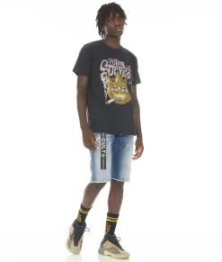 ROCKER SHORT STRETCH W/ BELT IN DUNE