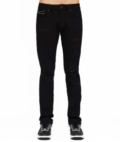 ROCKER SLIM - PREMIUM STRETCH IN BLACK INK JEANS