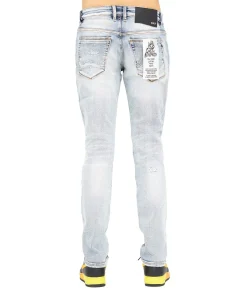 ROCKER SLIM - PREMIUM STRETCH IN BLEACH