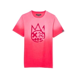 SHIMUCHAN LOGO SHORT SLEEVE CREW NECK TEE IN VINTAGE RED
