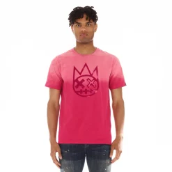 SHIMUCHAN LOGO SHORT SLEEVE CREW NECK TEE IN VINTAGE RED