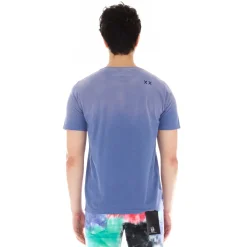 SHIMUCHAN LOGO SHORT SLEEVE CREW NECK TEE IN VINTAGE PURPLE