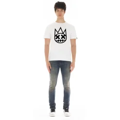 SHIMUCHAN LOGO TEE SHIRT IN WHITE