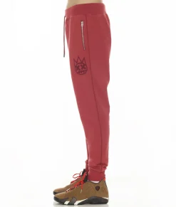 SWEATPANT IN GARNET