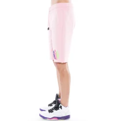 SWEATSHORT IN CANDY PINK