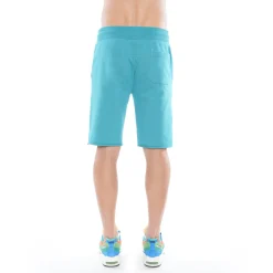 SWEATSHORT IN TILE BLUE