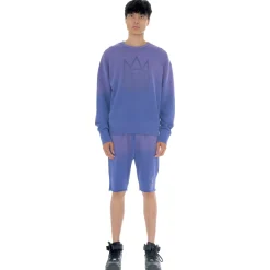 SWEATSHORTS IN VINTAGE PURPLE