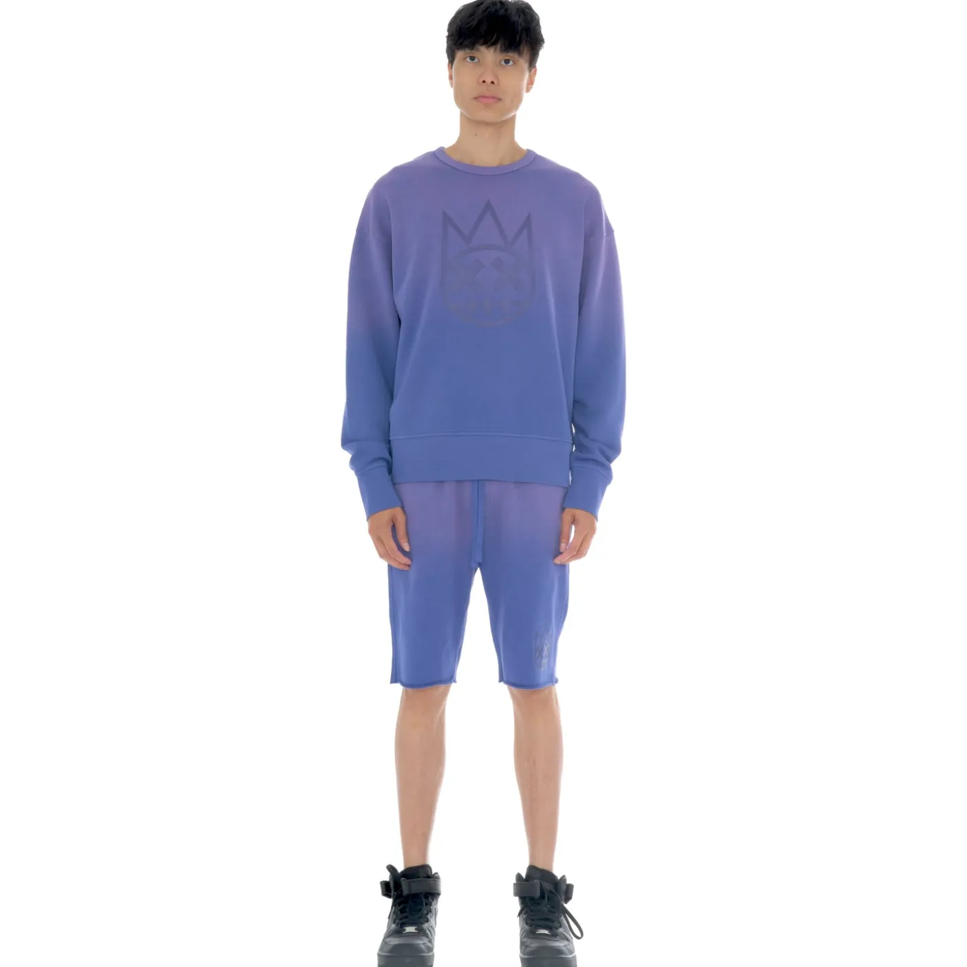 SWEATSHORTS IN VINTAGE PURPLE