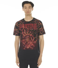 T-SHIRT SHORT SLEEVE CREW NECK TEE "WHISKEY" PANTERA