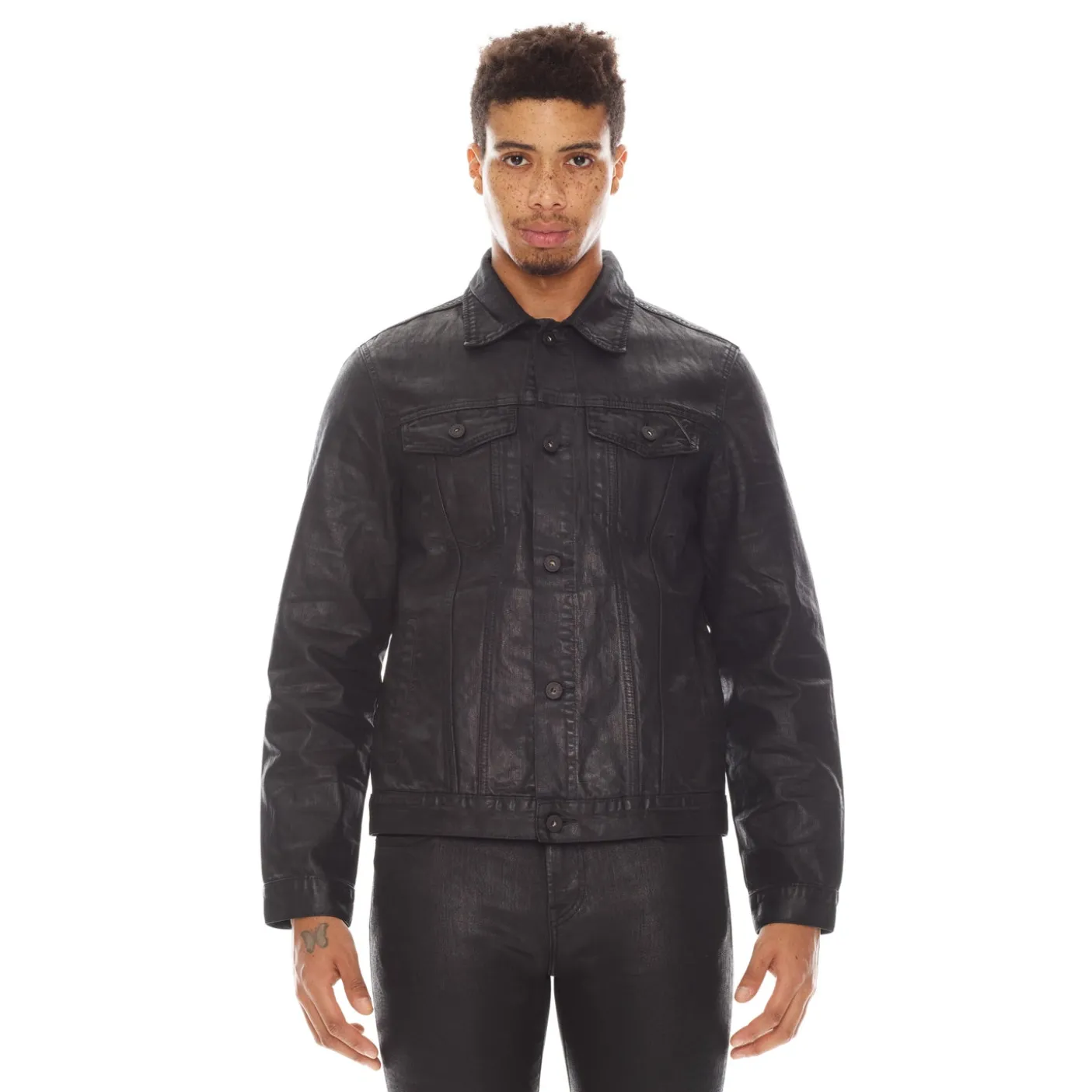 TYPE II DENIM JACKET IN BLACK