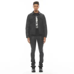 TYPE II DENIM JACKET IN BLACK