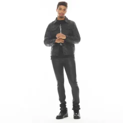 TYPE II DENIM JACKET IN BLACK