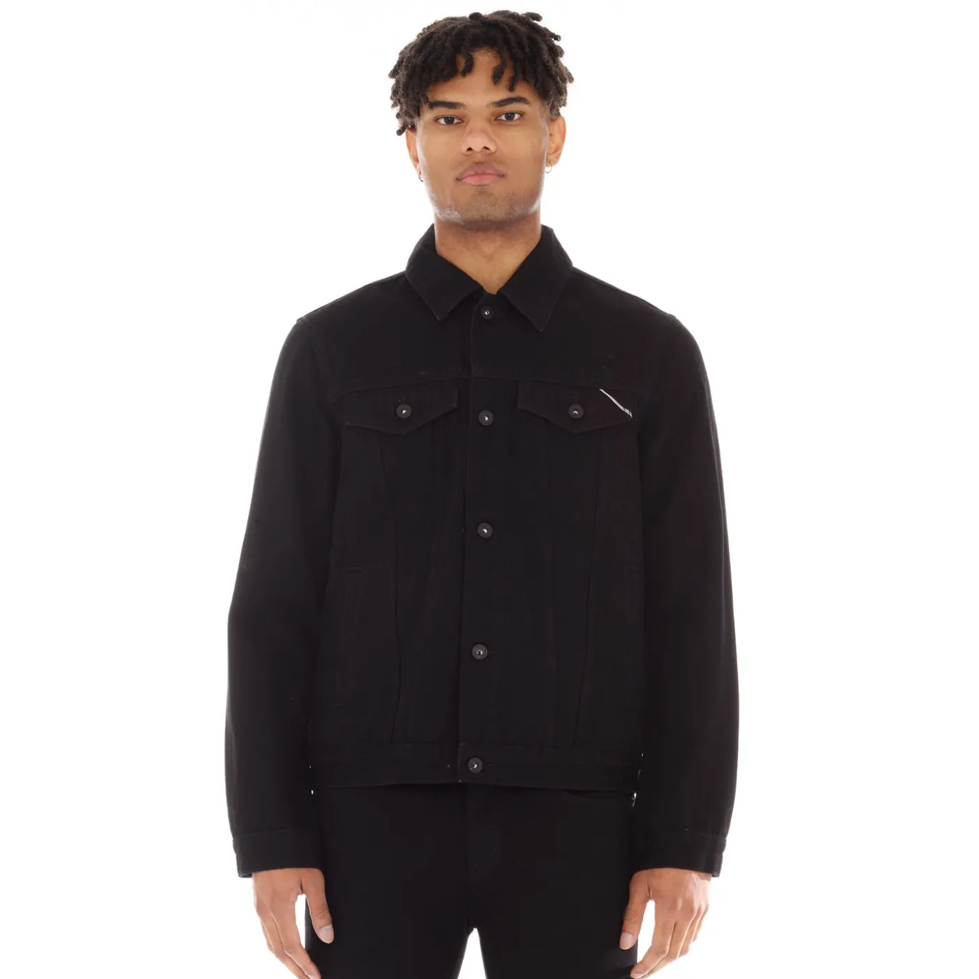 TYPE II DENIM JACKET IN DOUBLE BLACK