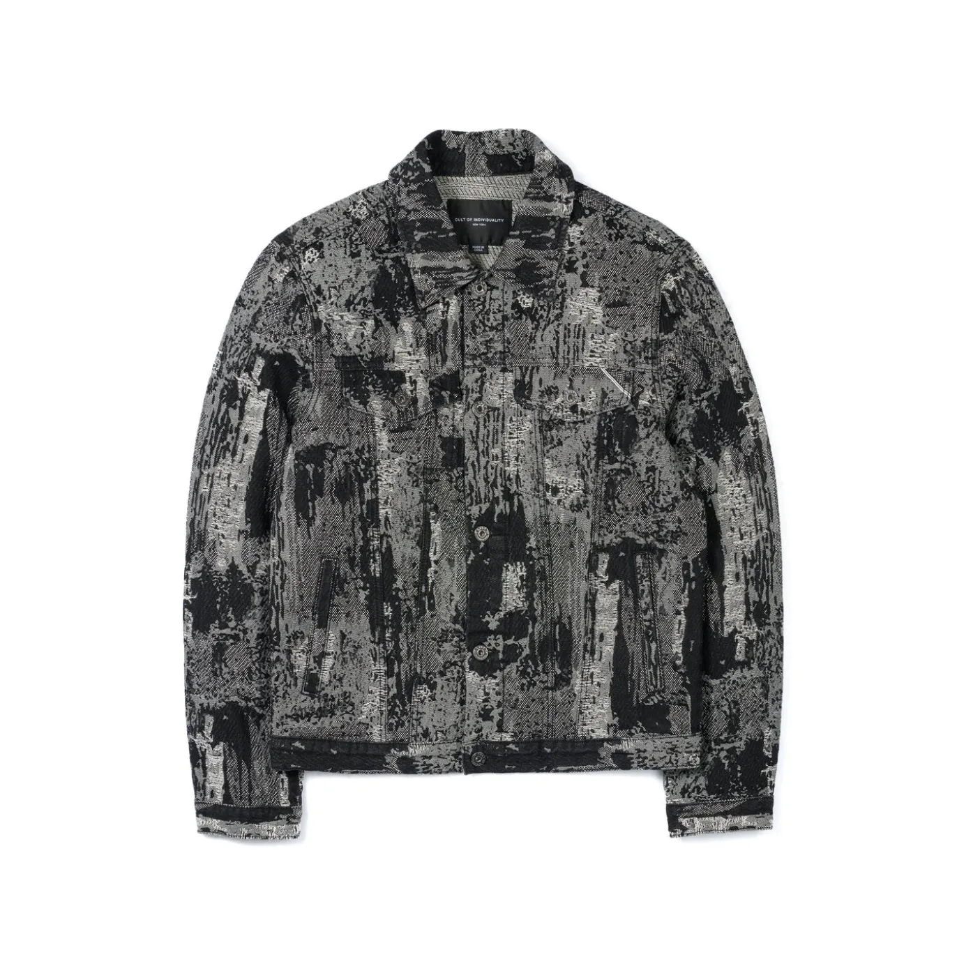 TYPE II DENIM JACKET IN DIGI BLACK