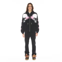 ZIP HOODED SWEATSHIRT 